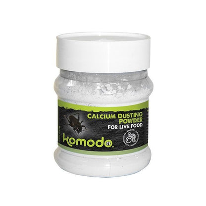 Pudră de calciu pentru reptile, Komodo Calcium Dusting Powder, 200g