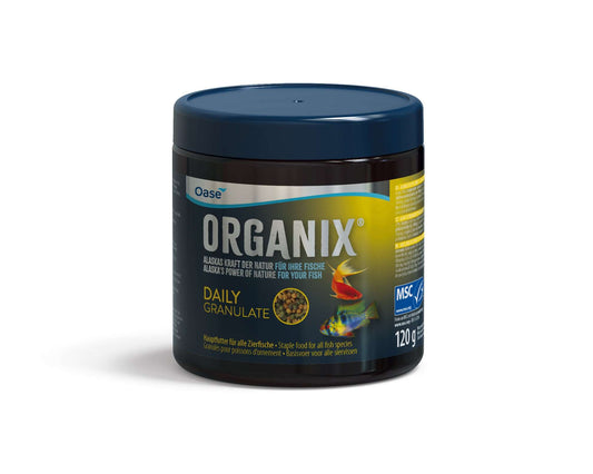 Hrană granulată pentru pești ornamentali, ORGANIX Daily Granulate 250 ml / 120 g