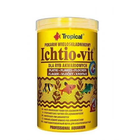 Hrana pe ti Tropical ichtio vit 500ml/100g