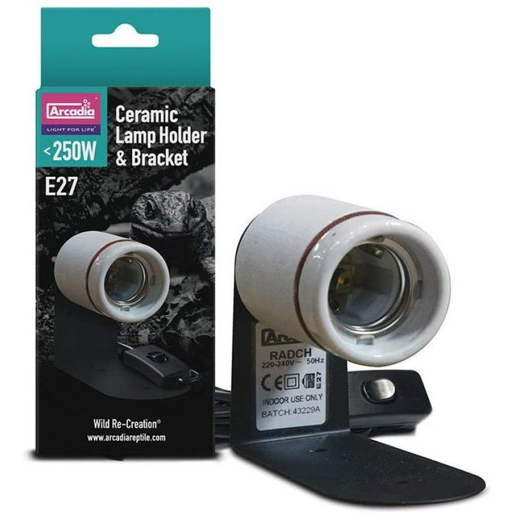 Suport de lampa, Arcadia Ceramic Lamp Holder & Bracket PRO E27