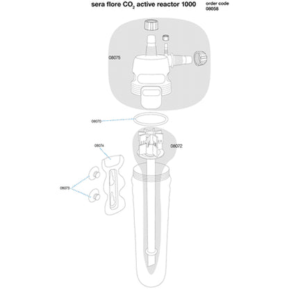 Reactor activ de CO2, Sera flore CO2 active reactor 1000