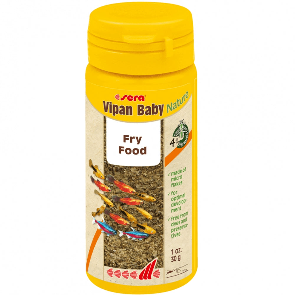 Hrana micro fulgi pentru puiet, Sera Vipan Baby Nature, 30 g/50 ml