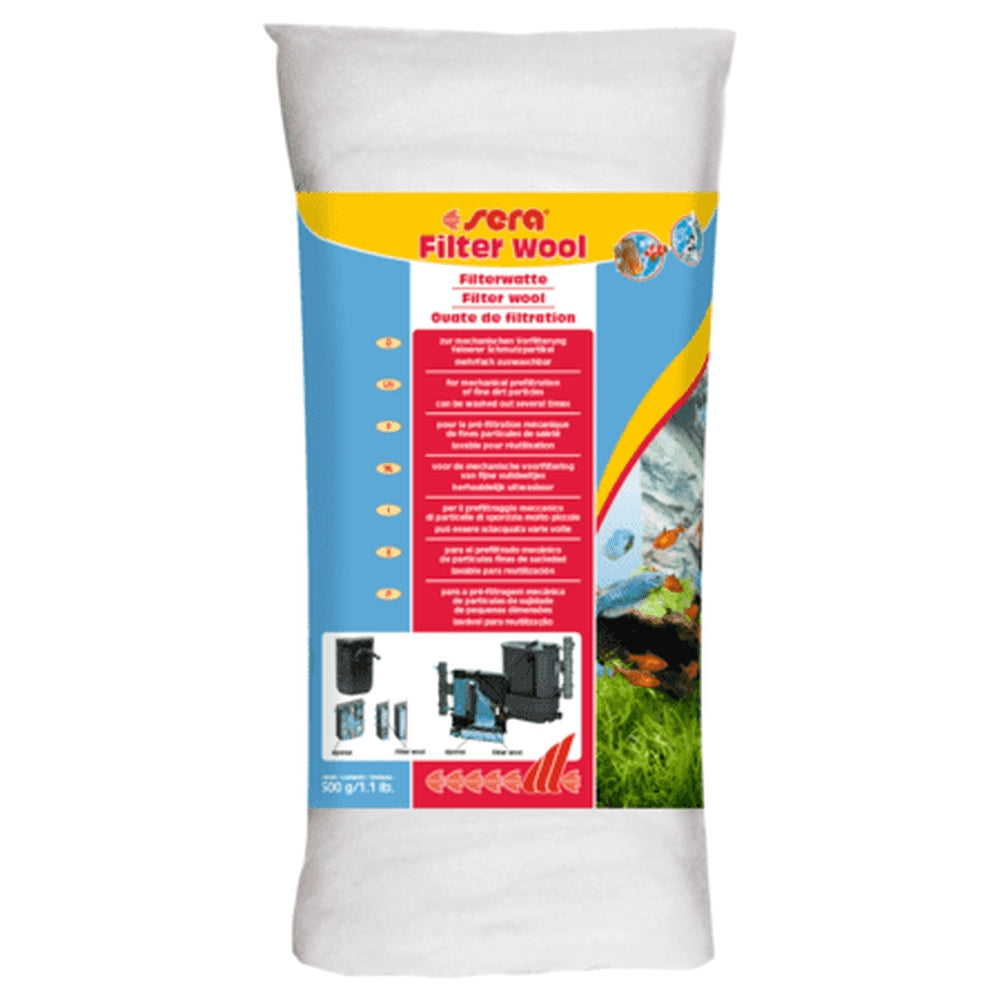 Vata de filtru pentru prefiltrarea mecanica, Sera Filter wool