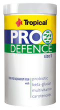 Hrana granulata cu probiotice pentru pestii de apa dulce, Tropical ProDefence S, 52g/100 ml