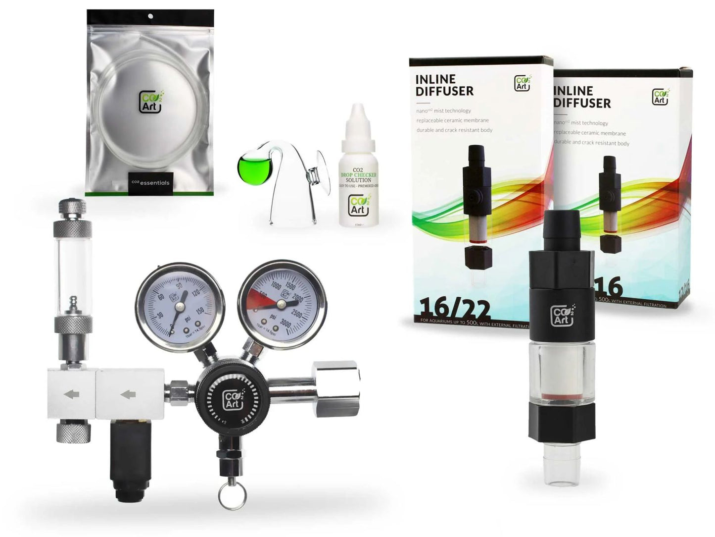 Kit complet CO2Art, Pro-Elite pentru filtru extern