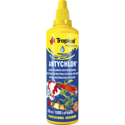 Conditioner apă acvariu, Tropical Antychlor 100 ml