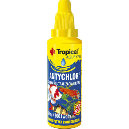 Conditioner apă acvariu, Tropical Antychlor 100 ml