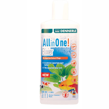 Conditioner apa acvariu, Dennerle All in One Elixir 500 ml