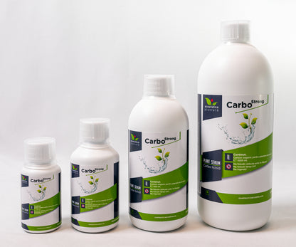 Pachet Fertilizant pe baza de carbon pentru plante de acvariu, Carbo Strong, Plant Serum