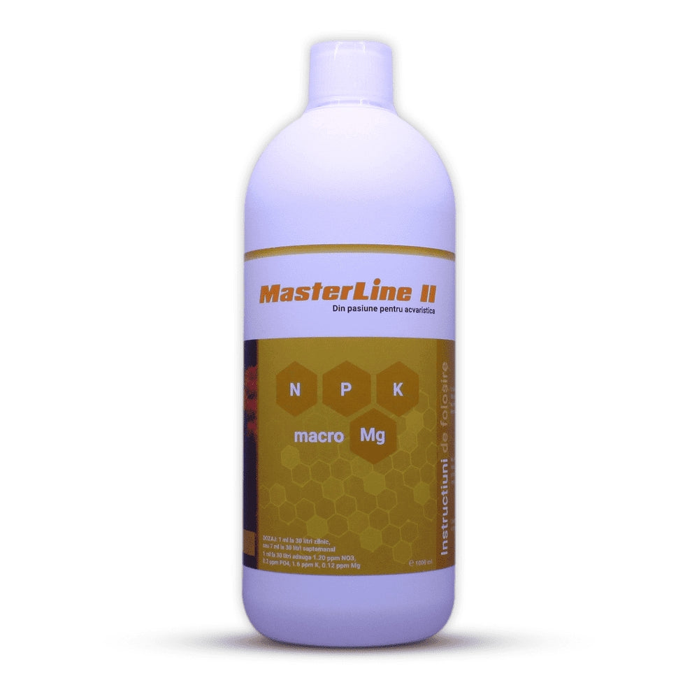 Fertilizant pentru plante acvatice, MasterLine II (macro)  1000 ml