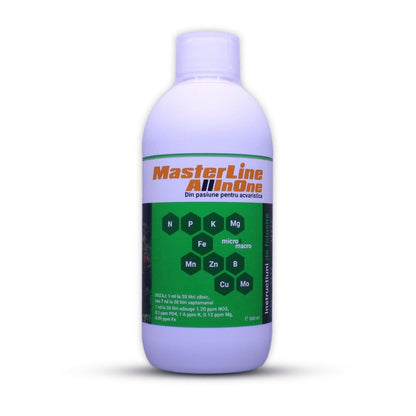 Fertilizant pentru plantele acvatice, MasterLine All in One Boost, 1000 ml