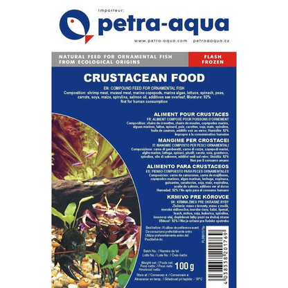 Hrana congelata pentru pesti ornamentali, CRUSTACEAN FOOD, blister 100 g