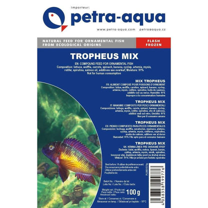 Hrană congelată pentru pești ornamentali, TROPHEUS MIX, blister 100 g