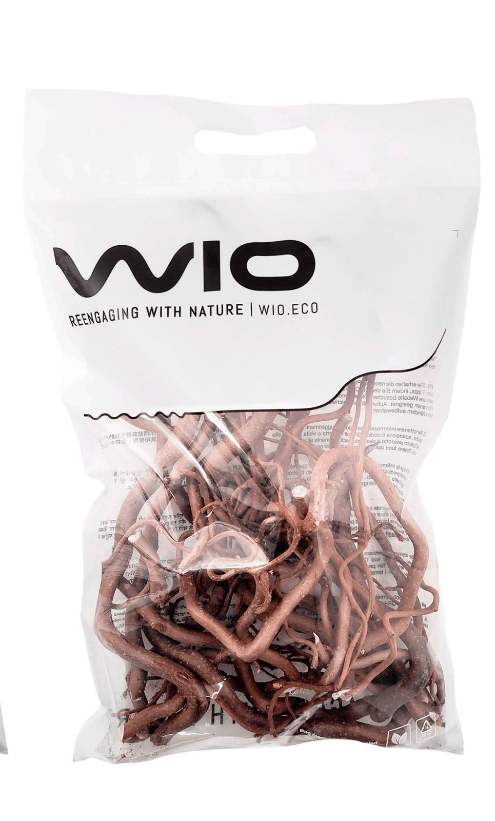 Lemn decorativ acvarii si terarii, Wio, Twisted Root, Mix, 250 g, 10-30cm