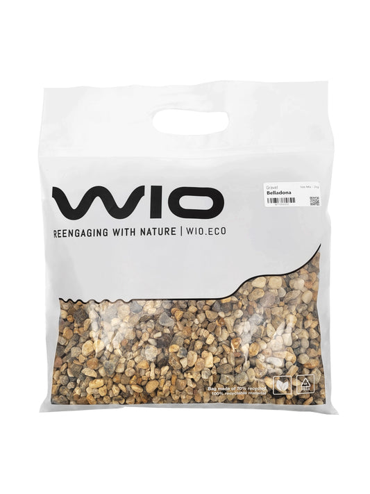 Pietris pentru decor acvarii, Wio, Belladona Gravel, 2 kg