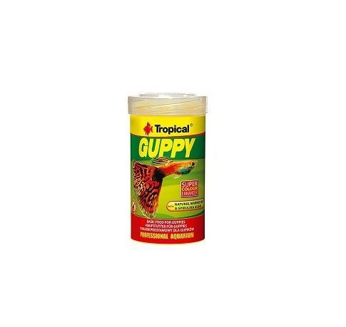 Hrana naturala pentru guppy, Tropical Guppy, 50g/250 ml