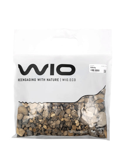 Pietris decor acvarii si terarii, Wio, Elderly Gravel Mix, 2 kg, 3-40 mm