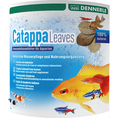 Frunze de catappa, Dennerle Catappa Leaves, 10 buc