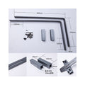 Stand pentru lampa acvariu, Chihiros New stand for RGB VIVID and WRGB Large (33x56 cm, 20 mm)