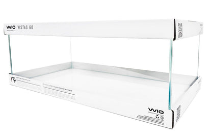 Acvariu sticla Vistas 60F Shallow, Wio, 60 x 30 x 22 cm, 39 litri, 5 mm