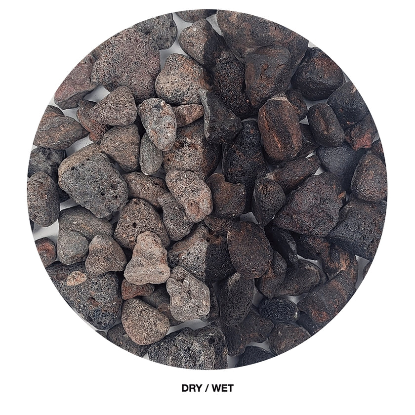 Pietris decor acvarii si terarii, Wio, Druid Gravel Mix, 1.5 kg, 3-40 mm