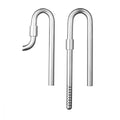 Set tur & retur inox ,Chihiros Metal Jet Lily Pipe L (16/22 mm)