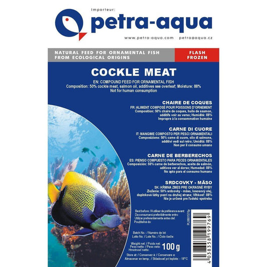 Hrana congelata pentru pesti ornamentali, COCKLE MEAT, blister 100 g