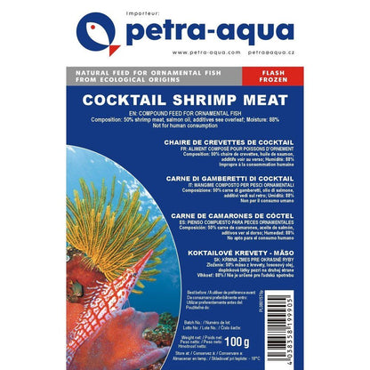Hrana congelata pentru pesti ornamentali, COCKTAIL SHRIMP MEAT, blister 100 g