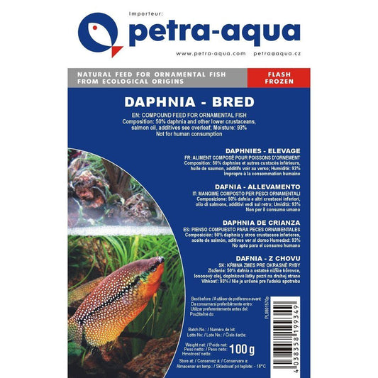 Hrana congelata pentru pesti ornamentali, DAPHNIA BRED,  blister 100 g