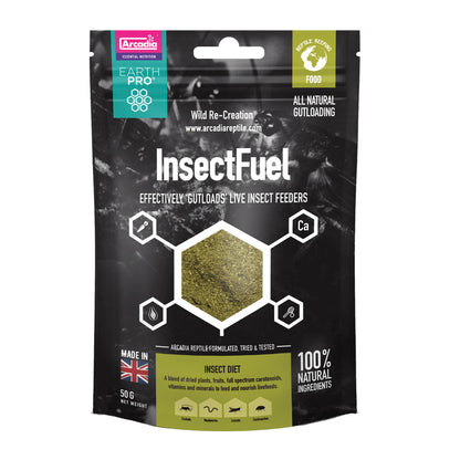 Hrana pentru insecte, Arcadia EarthPro InsectFuel, 50 g