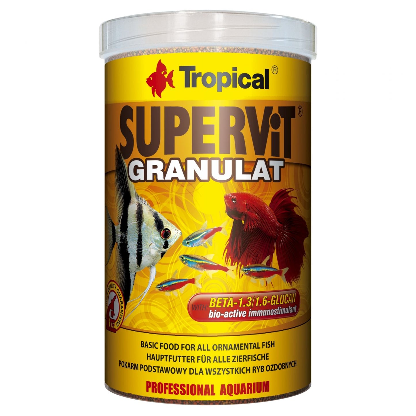 Hrana sub forma de granule pentru pestii omnivori, Tropical supervit granulat - 10 g