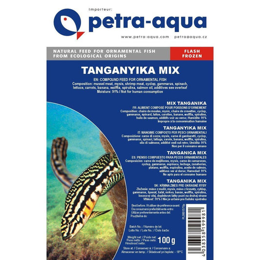 Hrana congelata pentru pesti ornamentali, Tanganjikamix, blister 100 g