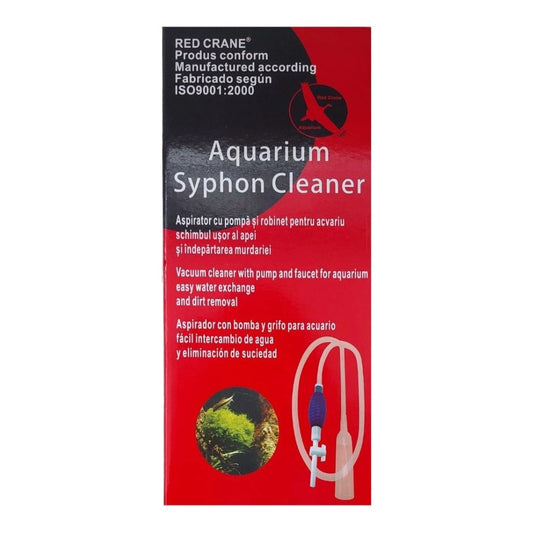 Aspirator de substrat cu pompa si robinet, Red Crane Syphon Cleaner