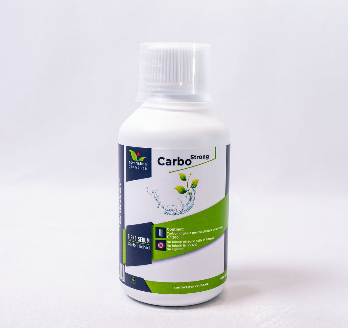 Fertilizant pe baza de carbon pentru plante acvatice, Carbo Strong, Plant Serum, 200 ml