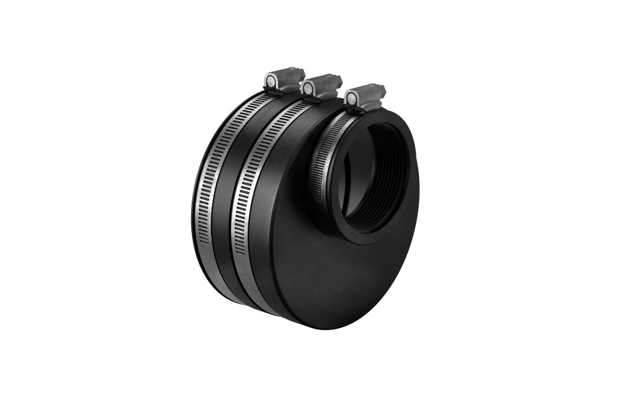 Oase Rubber connection 2" to DN110 eccentric