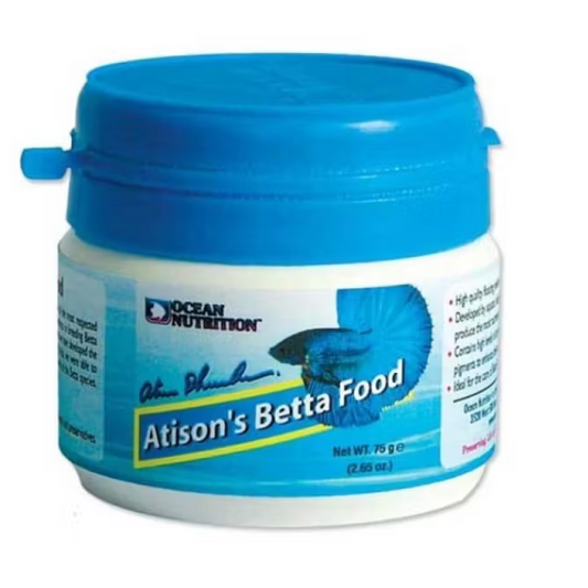 Hrană sub formă de granule pentru peștii Betta, Ocean Nutrition, Attison, 75g