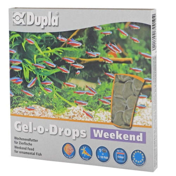 Dupla Fish Food Hrană pentru pești ornamentali și creveți, Dupla Gel-o-Drops Weekend