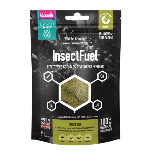 Hrana pentru insecte, Arcadia EarthPro InsectFuel, 50 g