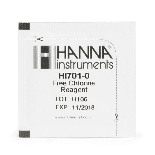 Reactiv pentru clor liber, Hanna, free chlorine reactive agent, plic solutie