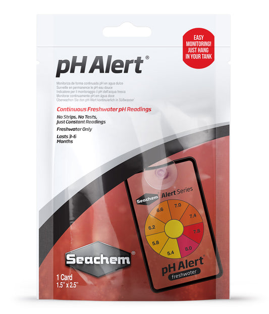 Test permanent pentru pH, Seachem pH Alert