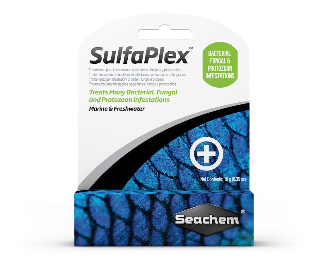 Medicament antifungic și antibacterian, Seachem Sulfaplex, 10g
