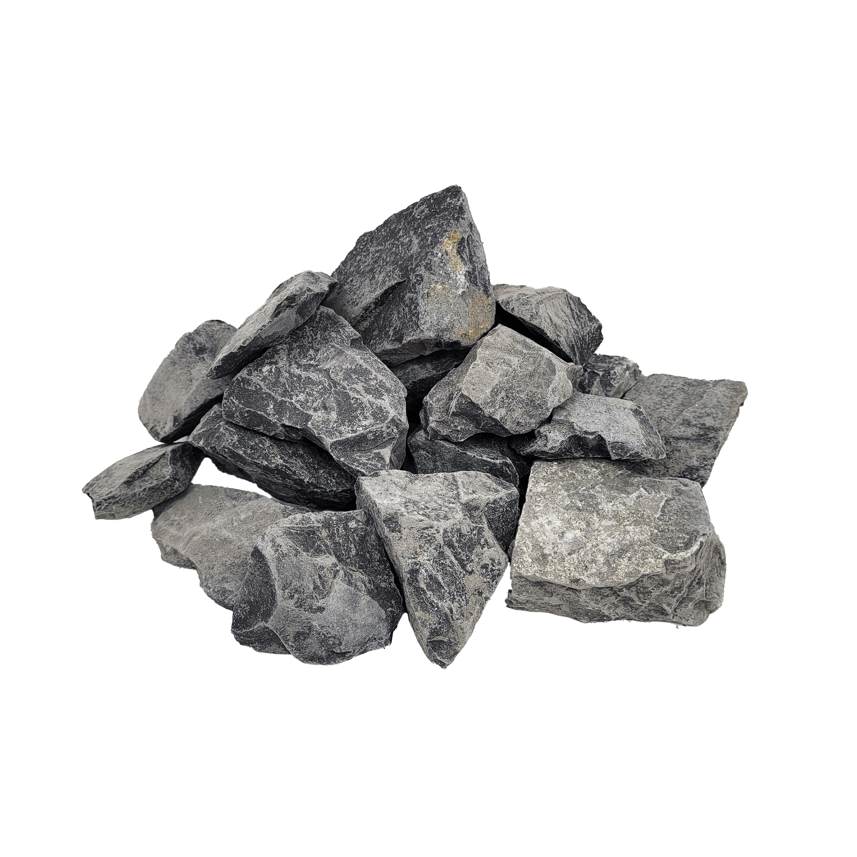 Pietre decor acvarii si terarii, Wio, Black Venom Nano Rocks, 2 kg, 1-10 cm