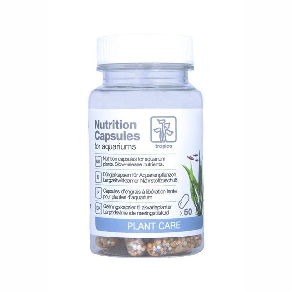 Capsule nutritive pentru plantele acvatice, Tropica Nutrition Capsules, 50 buc.
