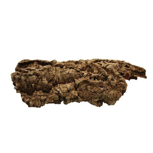 Decor natural din stejar de plută pentru terarii, Komodo Habitat Cork Bark, Medium, 38 x 18 cm