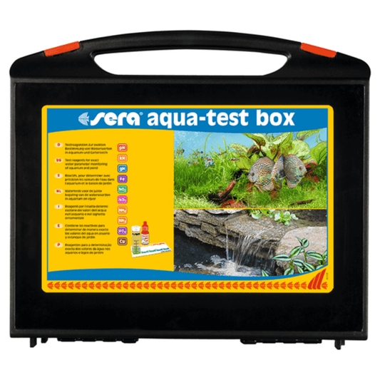 Sera Test pentru depistarea nivelului de Cupru in apa dulce, Sera Aqua (+Cu)- Test Box